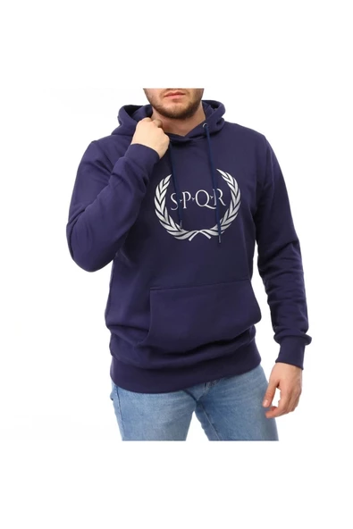 Raru TILYA - Erkek Lacivert Spor Sweatshirt - SQKS101-193 ürün görseli 1