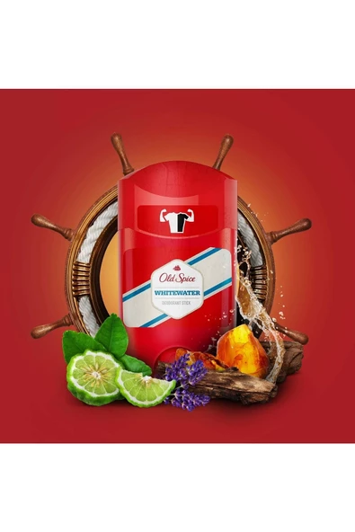 Old Spice Whitewater Erkek Için Stick Deodorant - Resim 3
