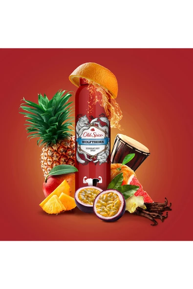 Old Spice Sprey Deodorant 150 ml Wolfthornx2 - Resim 3