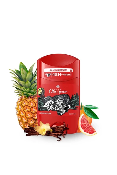 Old Spice Wolfthorn Erkekler Için Stick Deodorant 50 ml - Resim 3