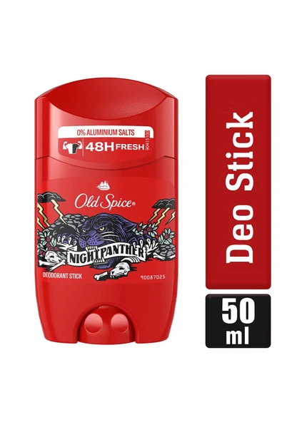 Old Spice Night Panther Erkekler Için Stick Deodorant 50 ml ürün görseli 1