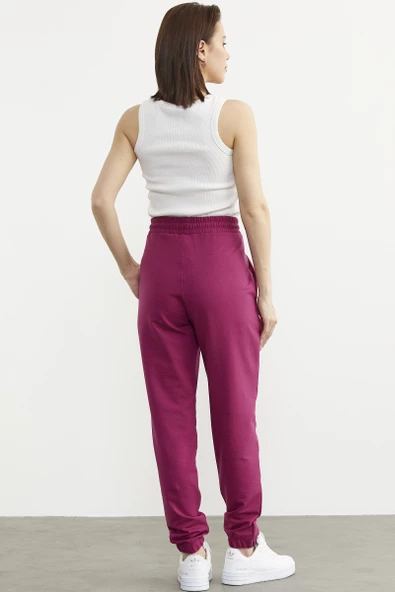 Jogger Eşofman Altı - Fuşya - Resim 5
