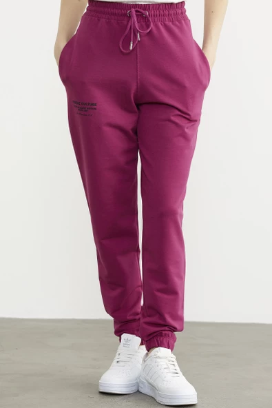 Jogger Eşofman Altı - Fuşya - Resim 2