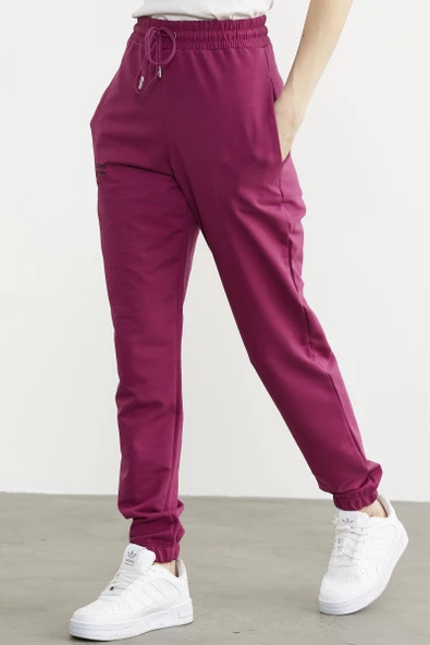 Jogger Eşofman Altı - Fuşya - Resim 3