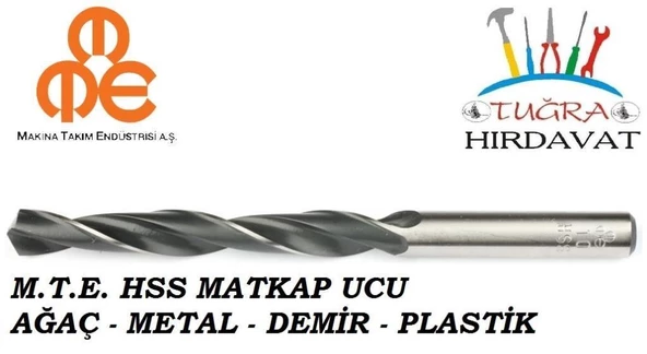 Makina Takım Mte Hss Demir Metal Ağaç Plastik Matkap Ucu 1,5 mm ürün görseli 1