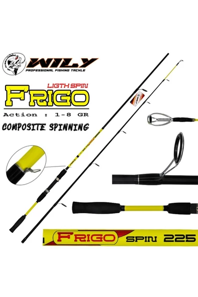 Wily Frigo Light Spin Kamış 210 cm 1-8 gr ürün görseli 1