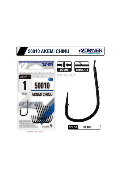 50010-4 OWNER İĞNE SİYAH ürün görseli 1
