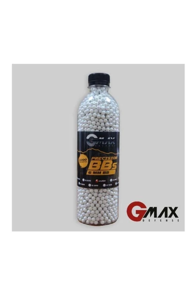 GMax Defense 0,20 Gram 6 mm Airsoft BB (3000 Adet) ürün görseli 1
