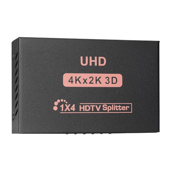 Hytech HY-LU4 4 Port 4K*2K HDMI Splitter - Resim 3