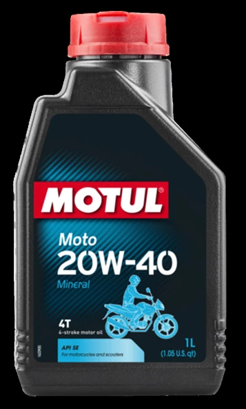 MOTUL 20W-40 MİNERAL ORJİNAL YAĞ ürün görseli 1