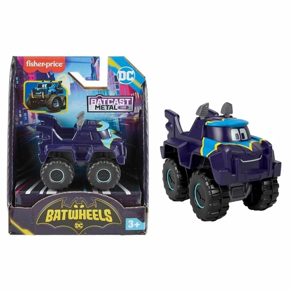HML12 Fisher-Price® Batwheels™ Bam Batmobile™ - Resim 4