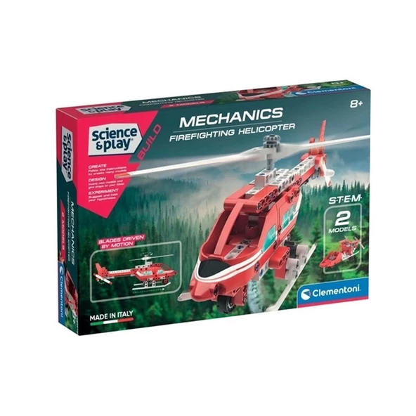 75075TR Mekanik Laboratuvarı - Firefighting Helicopter +10 yaş ürün görseli 1