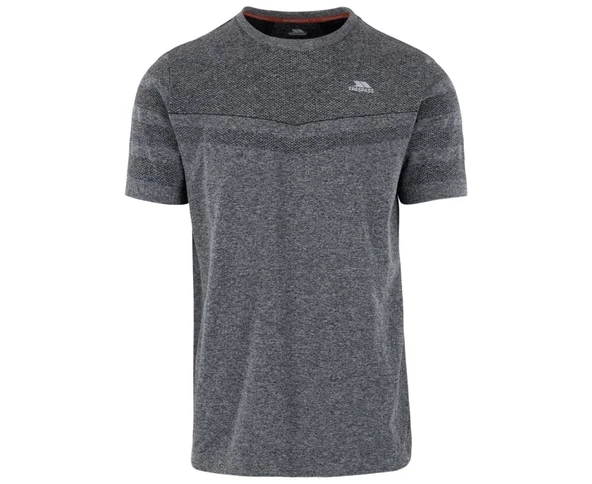 Trespass Mens Chenab TP75 Active Top Erkek Kısa Kollu Tişört Siyah ürün görseli 1