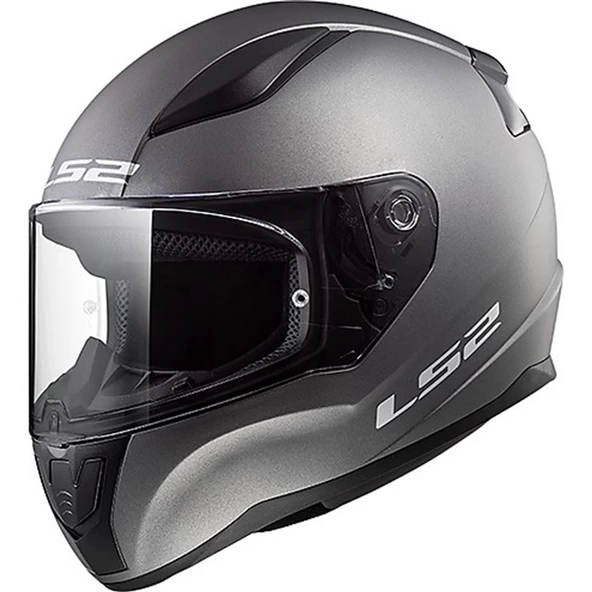 LS2 KASK FF353 RAPID MAT TİTANYUM TAM KAPALI ürün görseli 1