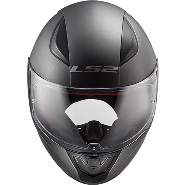 LS2 KASK FF353 RAPID MAT TİTANYUM TAM KAPALI - Resim 6