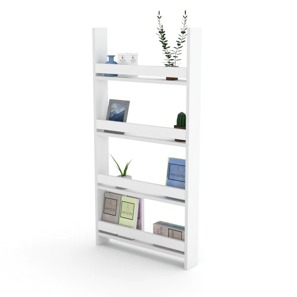 Kenzlife kitaplık fernur 120*060*10 byz duvar rafı ürün görseli 1