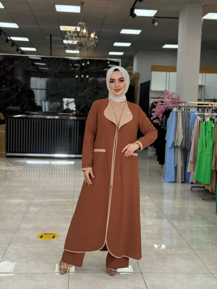 Feyza Üçlü Takım Taba ürün görseli 1