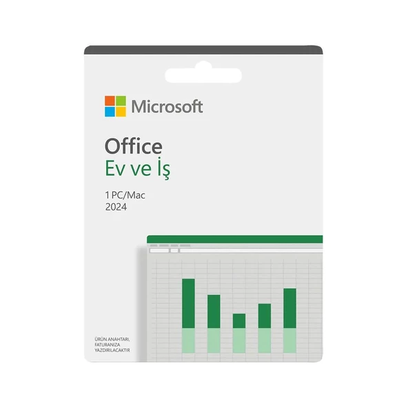 Microsoft Office 2024 Ev ve Iş Türkçe Esd EP2-06609 Ömür Boyu Elektronik Lisans ürün görseli 1