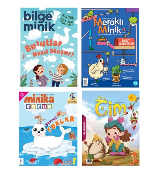 3-6 Yaş Çocuk Dergisi Yıllık Abonelik Paketi ürün görseli 1