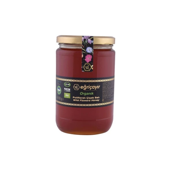 Eğriçayır Organik Polifloralı(Çok Çiçekli) Bal 850 gr 1 ADET ürün görseli 1