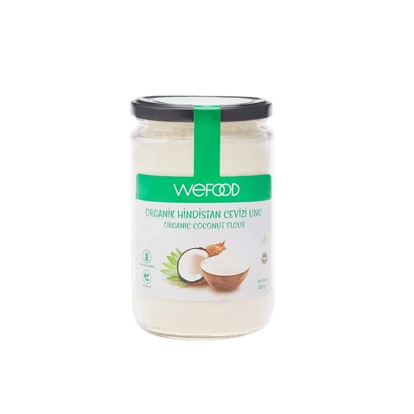 Wefood Organik Hindistan Cevizi Unu 320 gr ürün görseli 1