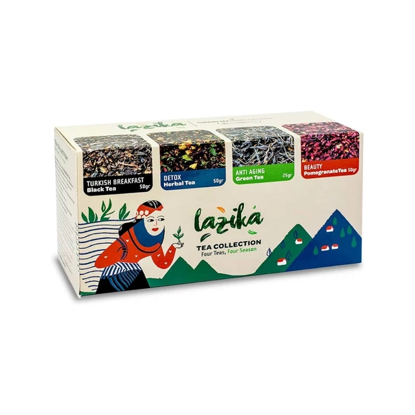 Lazika Tea Collection 4 lü Karışım 1 ADET ürün görseli 1