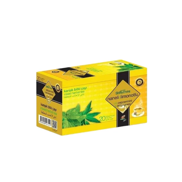 Shiffa Home Karışık Bitki Çayı Nane Limonotlu 20 li 1 ADET ürün görseli 1