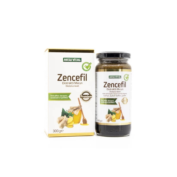 Aksu Vİtal Zencefil Ekstratlı Macun 300 gr 1 ADET ürün görseli 1