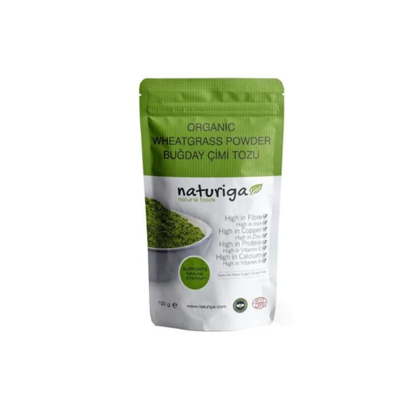 Naturiga Organik Buğday Çimi Tozu 100 gr 1 ADET ürün görseli 1