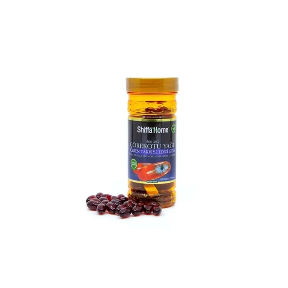 Shiffa Home Çörekotu Yağı Softjel 500 mg 1 ADET ürün görseli 1
