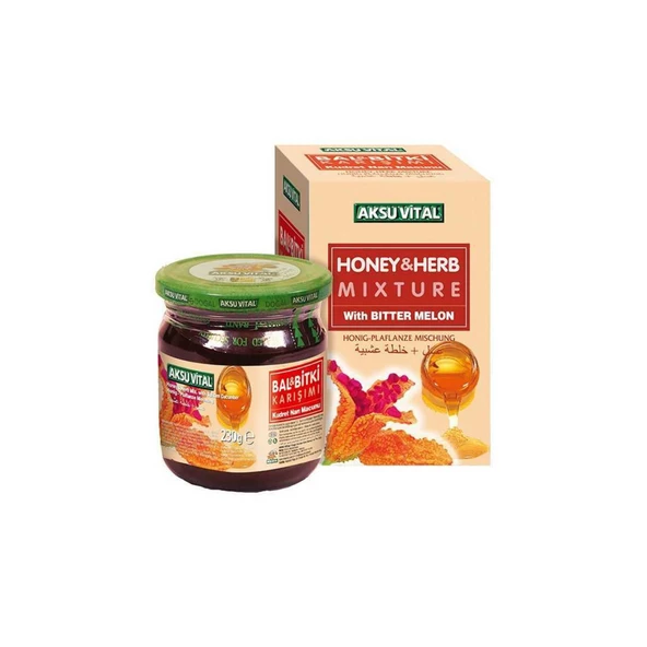 Aksu Vital Ballı Kudret Narı Macun 230 gr 1 ADET ürün görseli 1