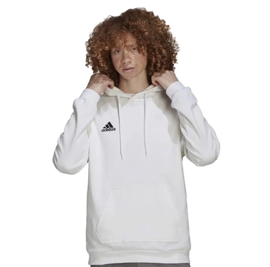 Adidas Entrada 22 Sweat Hoodie Erkek Futbol Sweatshirts ürün görseli 1