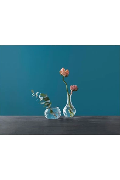 IKEA VILJESTARK Dekoratif Cam Vazo 17 Cm - Resim 5