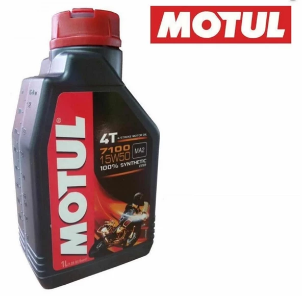 MOTUL 7100 15W-50 4T %100 FULL SENTETİK MOTOSİKLET YAĞI ürün görseli 1