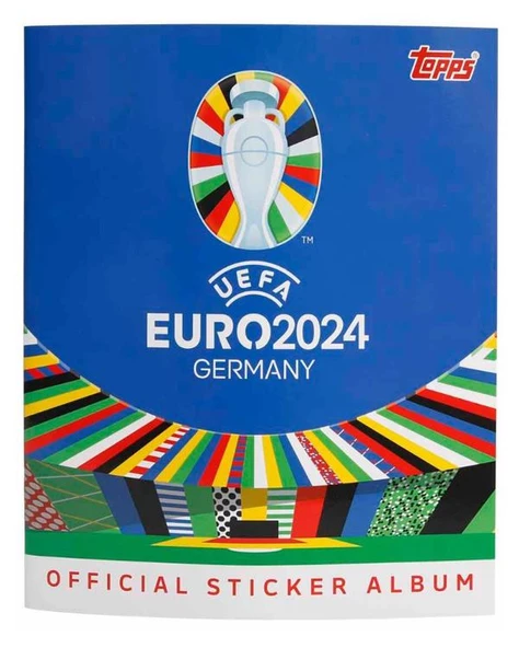 UEFA Euro 2024 Almanya Sticker Albümü ürün görseli 1