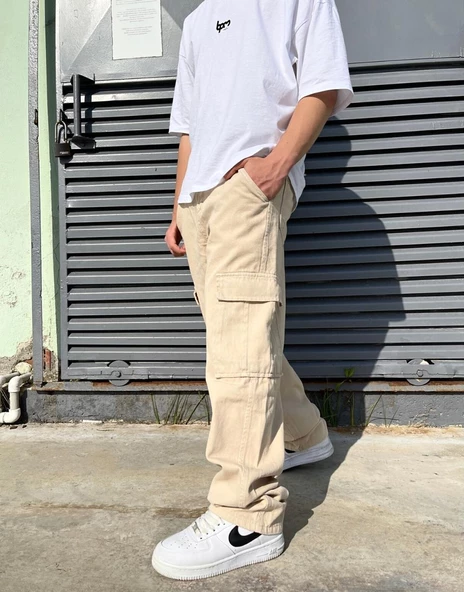 Premium Baggy Kargo Pantolon - Resim 7