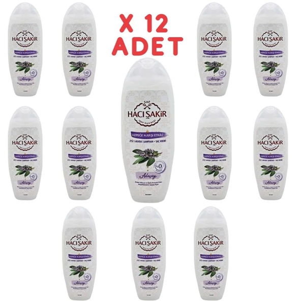 HACISAKIR SAMPUAN 2IN1 500ML ADACAYI*12LI*** ürün görseli 1