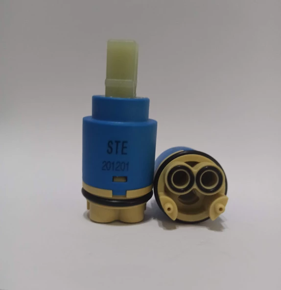 Stecell Ste-25 MM Ayaklı Çift Girişli Sıcak Soğuk Miks Kartuşu (ECA ve ARTEMA Uygun DEĞİLDİR) ürün görseli 1