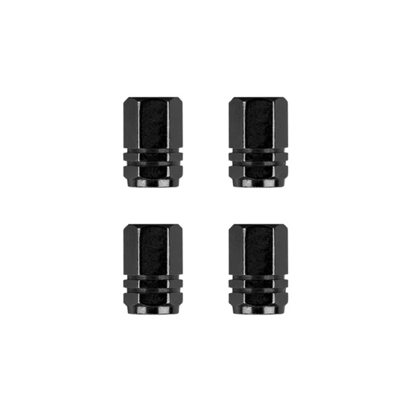 Asonic AS-A11 Siyah/Gümüş Metal Lastik Sibop Kapağı - 35743 ürün görseli 1