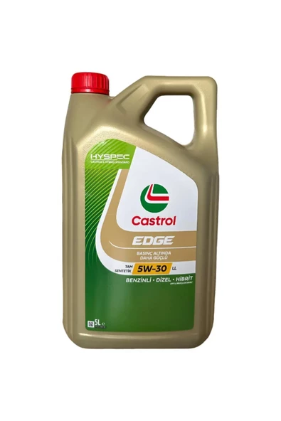 Castrol Edge 5W-30 LL 5 lt Motor Yağı - 2026 Orjınallık Kontrolu Yapabılırsınız ürün görseli 1