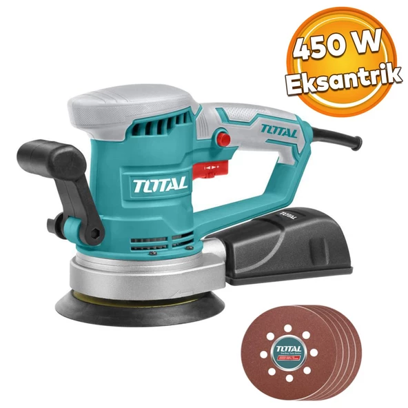 PTTAVM: Eksantirik Zımpara Makinası 220 Volt Kablolu 450 W Total