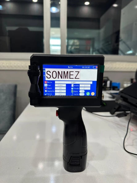 Sönmez Tarih Kodlama Makinesi İnkjet Tarih Barkod Yazı Yazma Kodlama makinası ürün görseli 1
