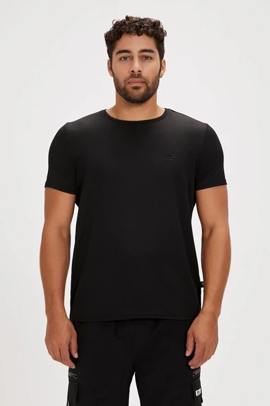 Bad Bear FRANK T-SHIRT NIGHT Erkek Tişört Siyah S-XXL ürün görseli 1