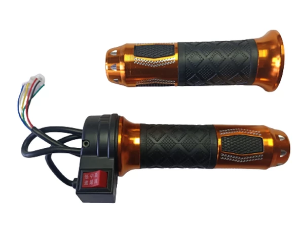 E-BIKE 3 VİTESLİ GAZ KOLU SARI RENK 6 KABLOLU ürün görseli 1