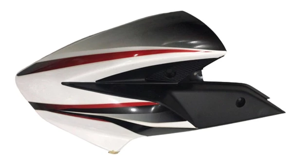 BAJAJ PULSAR NS200 YAKIT DEPO DEKORATİF KAPAK SOL ETİKETLİ BEYAZ ürün görseli 1