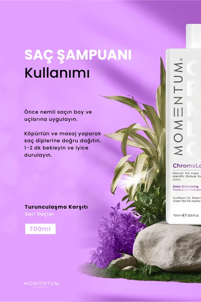Momentum Şampuan Chroma Lock 700 Ml - Resim 2