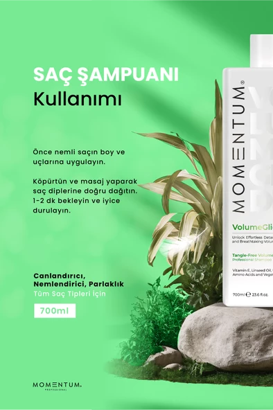 Momentum Şampuan Volume Glide 700 Ml - Resim 2