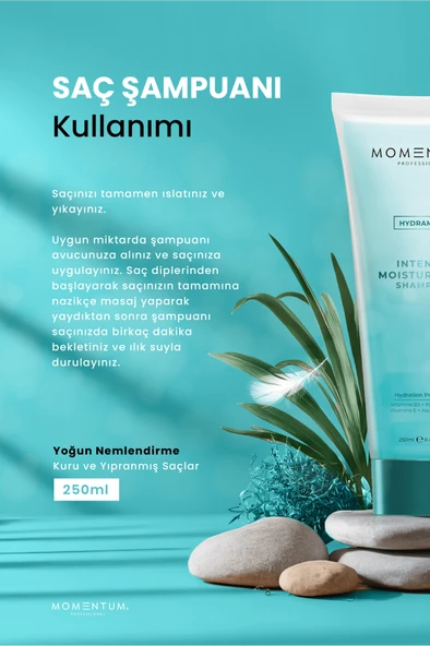 Momentum Şampuan İntense Moisturizing 250 Ml - Resim 2