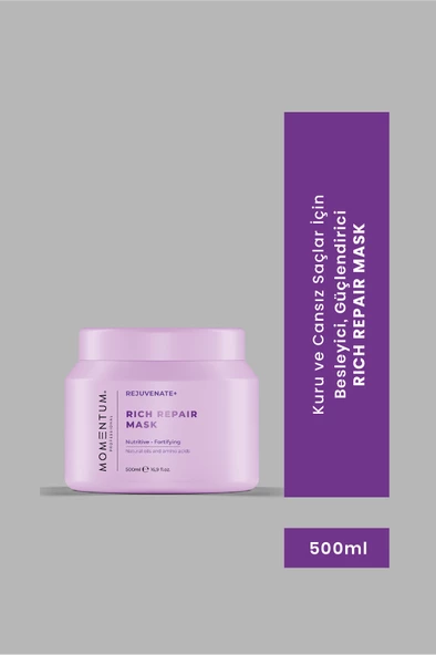 Momentum Saç Bakım Maskesi Rich Repair 500 ml ürün görseli 1