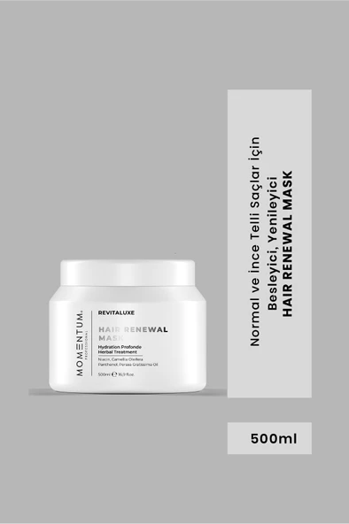 Momentum Saç Bakım Maskesi Hair Renewal 500 ml ürün görseli 1
